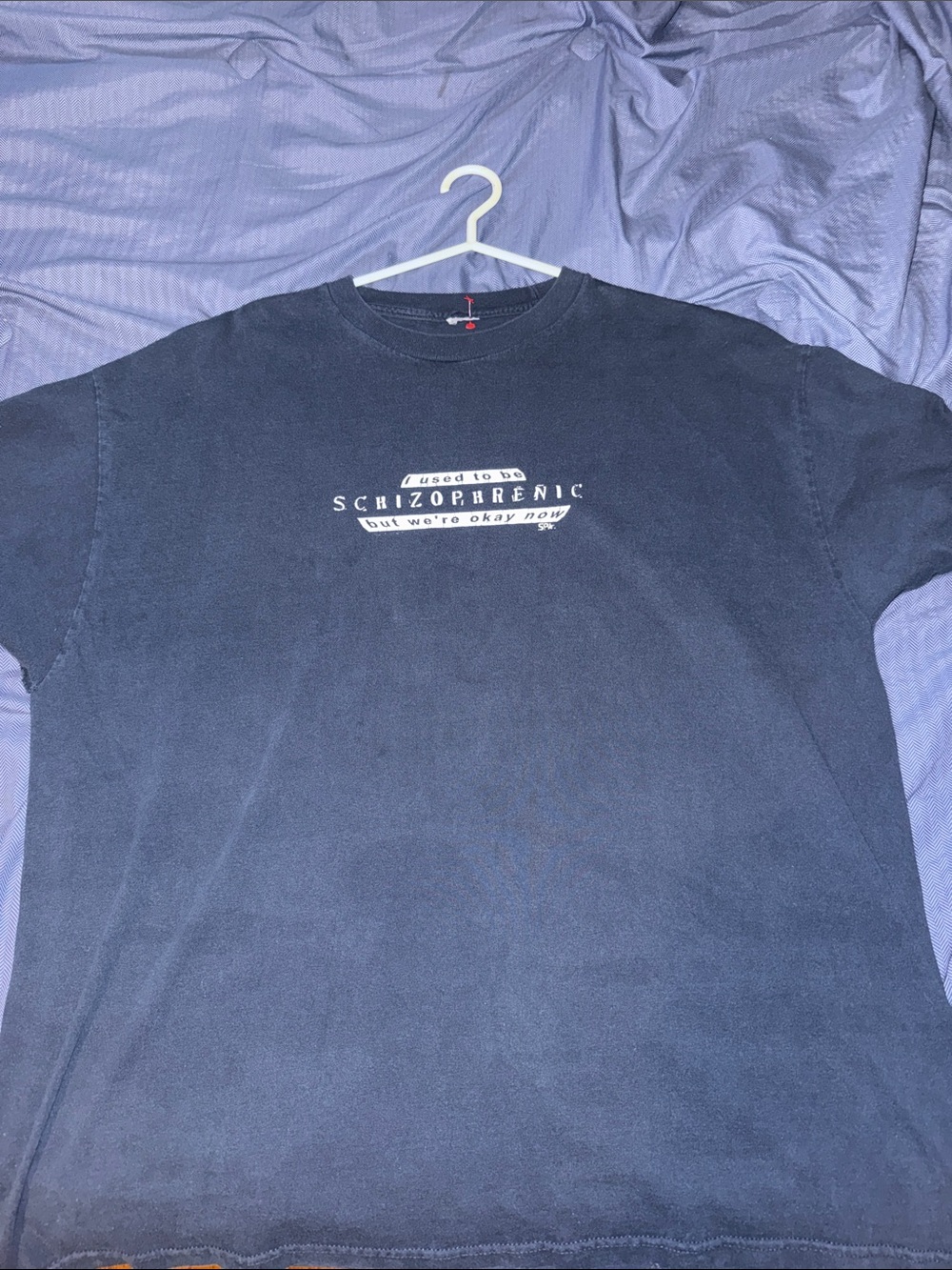 Fruit of the Loom Black Graphic Crewneck T‑Shirt